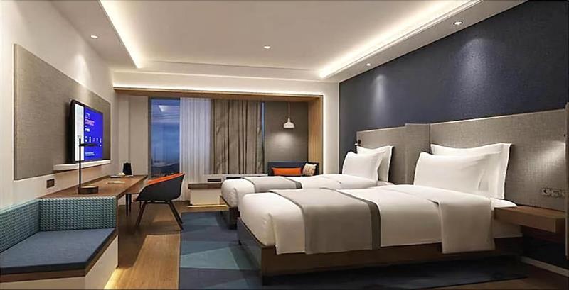 Holiday Inn Express Qingdao Chengyang Central By Ihg Zewnętrze zdjęcie