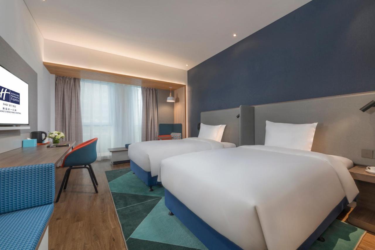 Holiday Inn Express Qingdao Chengyang Central By Ihg Zewnętrze zdjęcie